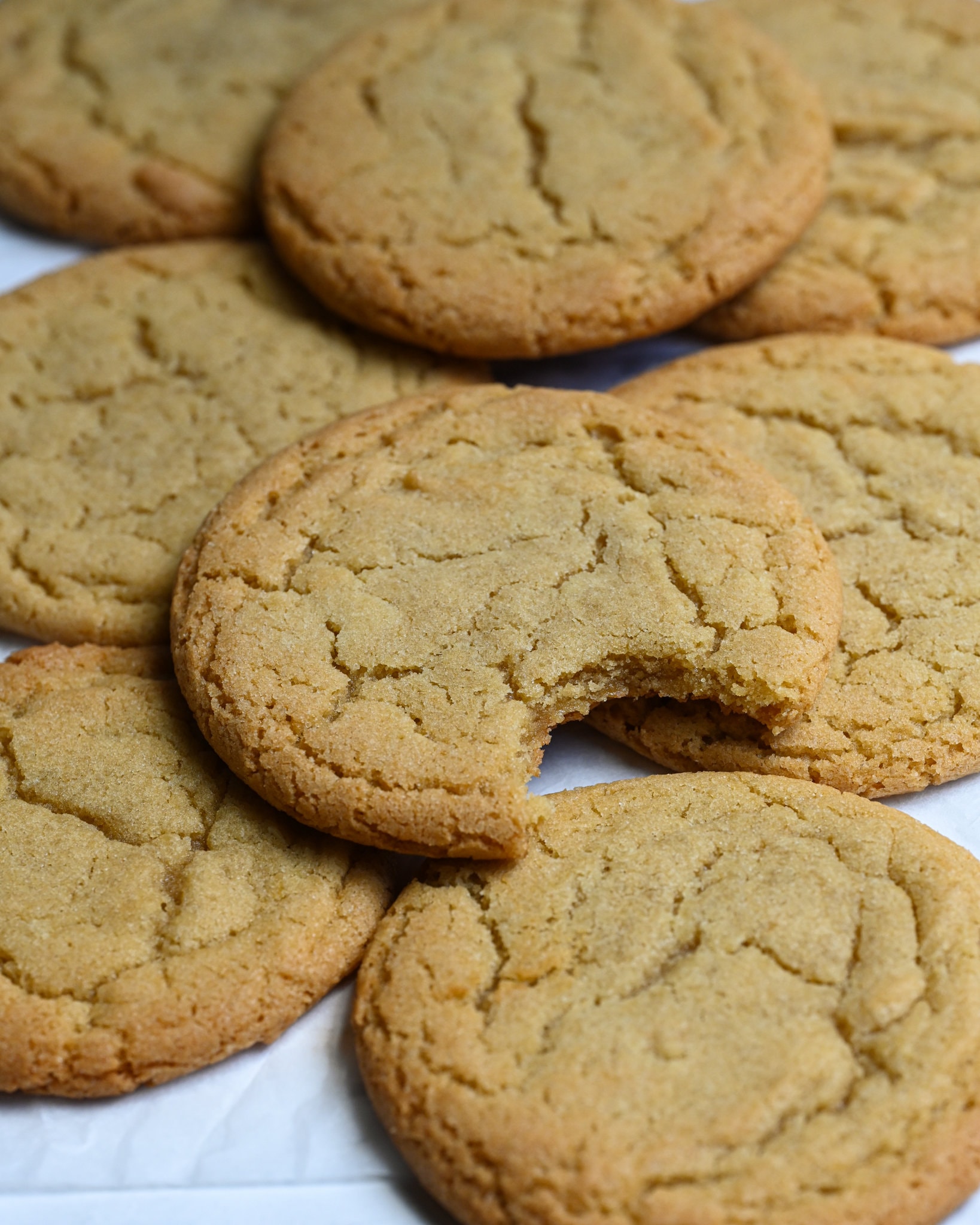Chewy Olive Oil Crinkle Cookies | Buttermilk by Sam