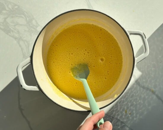 homemade lemon pudding