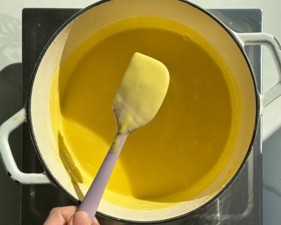 homemade lemon pudding